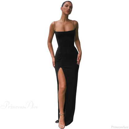 A Stylish Twist Midi Dress Black / S Dressy Dresses