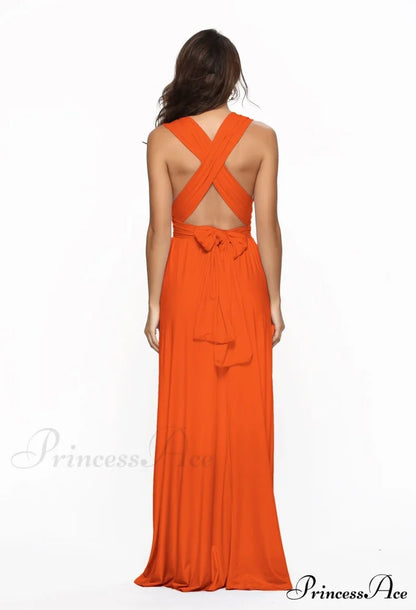 Alexandra Satin Lace Charming Back A-Line Dress S.o. Long Dresses