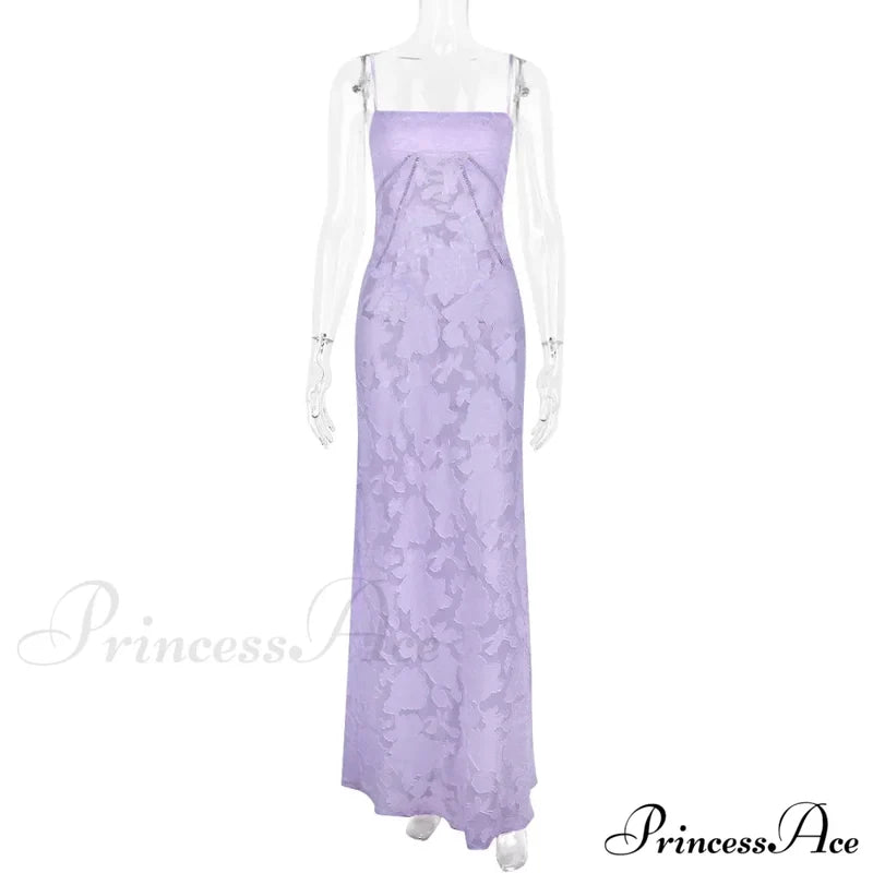 Floral Print Stylish Sheer Maxi Dress