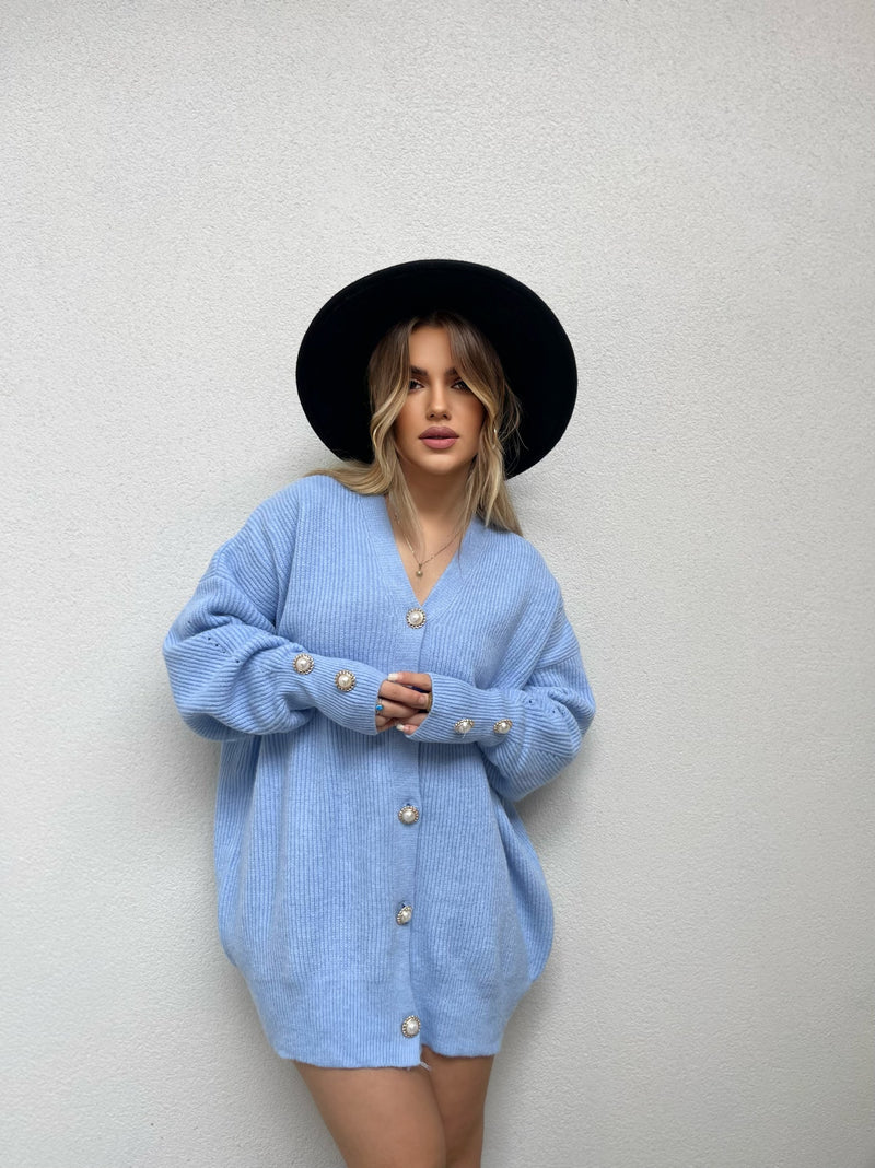 CARDIGAN ME PERLA