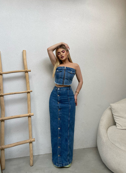 CROP XHINS BUST ME XHEPA PARA