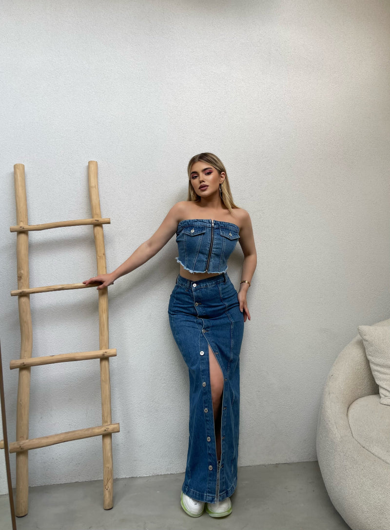 CROP XHINS BUST ME XHEPA PARA