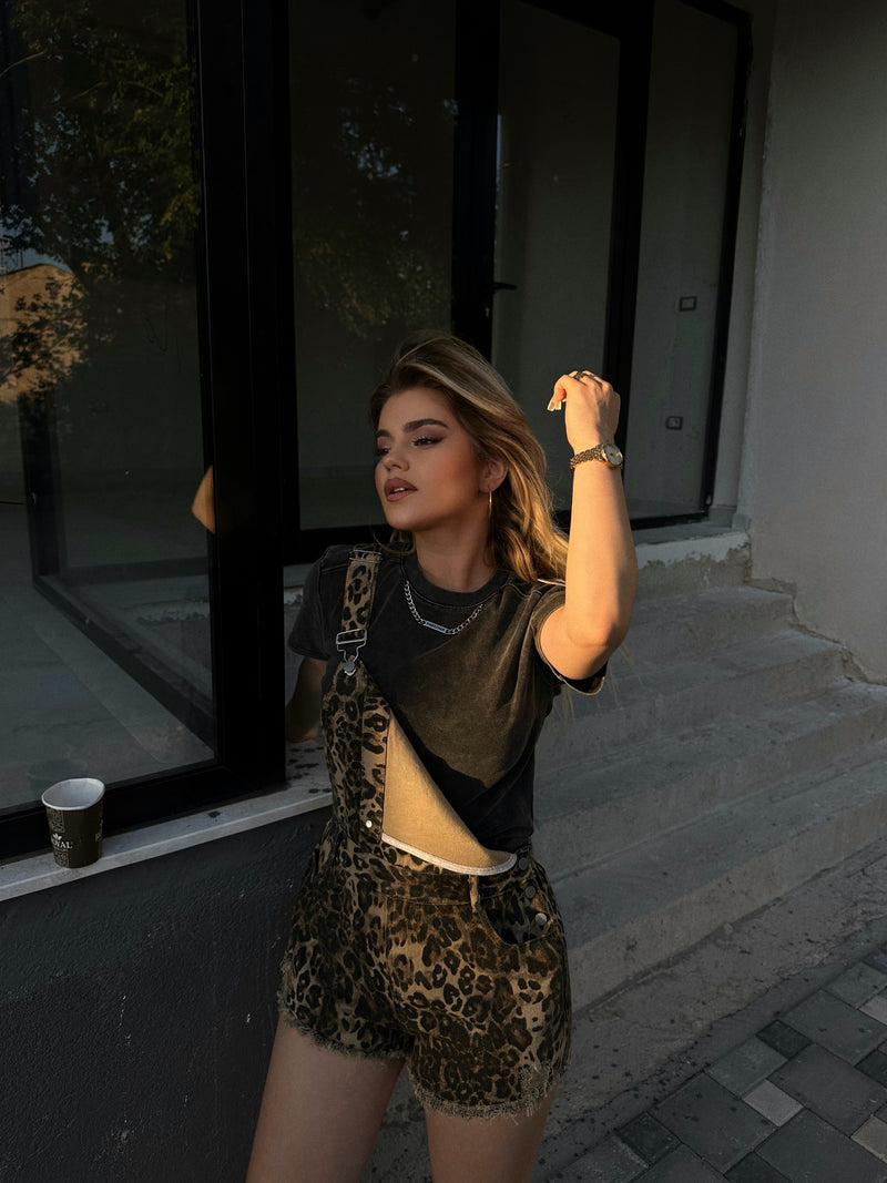 JUMPSUIT ME DIZENJO LEOPARD