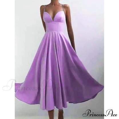 Women's Sleeveless Solid Color Open Back Maxi Dress Purple __stock:200 casual dresses clothes dresses refund_fee:1200